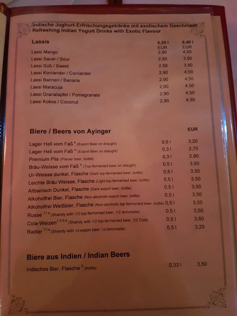 Delhi Palace Indisches Restaurant in Isen