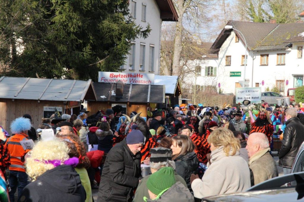 Ohne gscheide Brotzeit geht nix! - Faschingszug Isen 2018