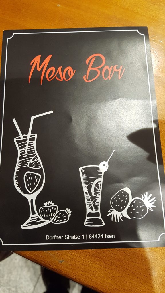 Meso-Bar in Isen hat neu eröffnet