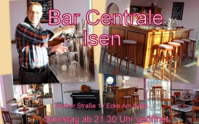 Lust auf einen coolen Abend? „Bar Centrale“ öffnet am Samstag in Isen