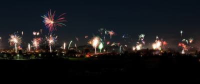 Feuerwerk Isen - Foto Marika Hiermann