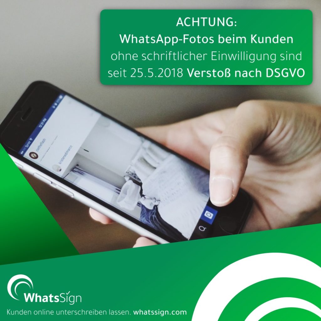 WhatsSign hilft Handwerksbetrieben WhatsApp zu nutzen