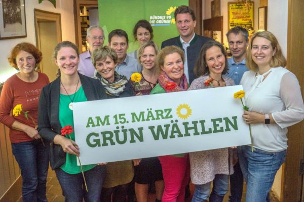 Aufstellungsversammlung Kommunalwahl 2020 Isen Grüne