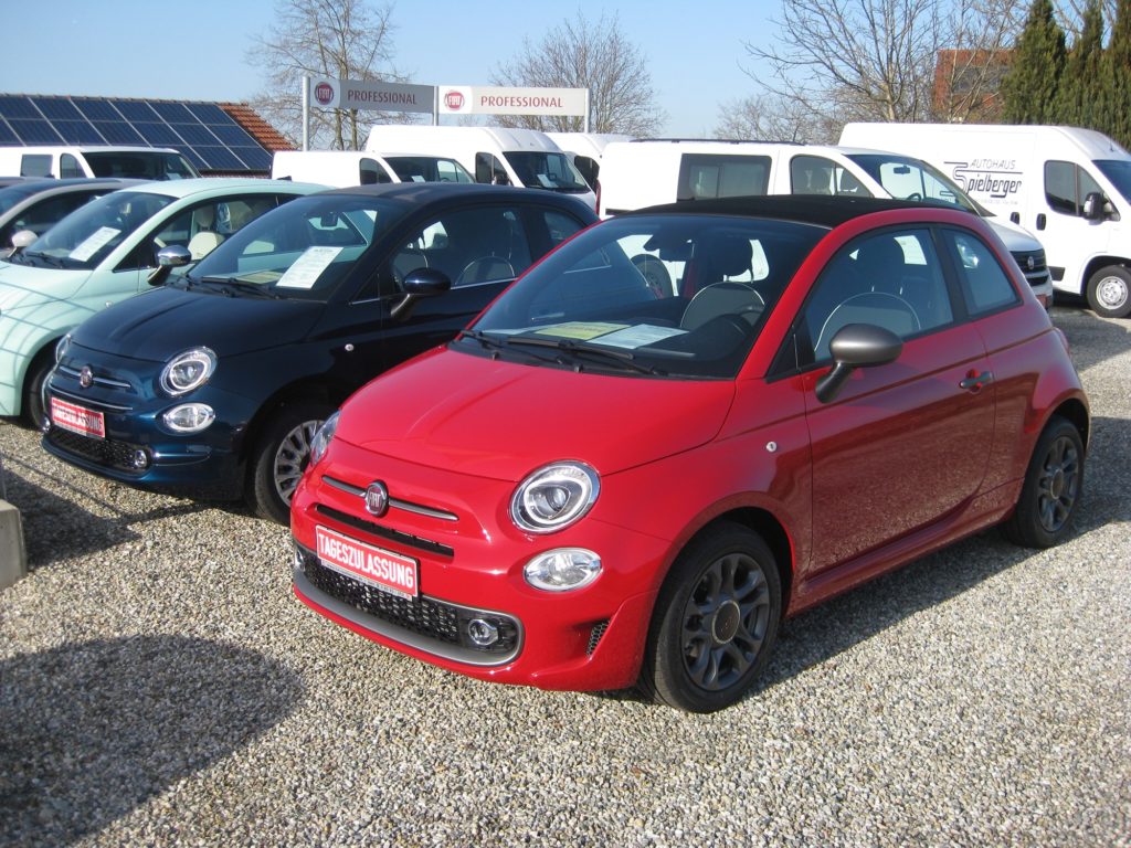 Fiat 500 letzte reine Benziner Spielberger Isen