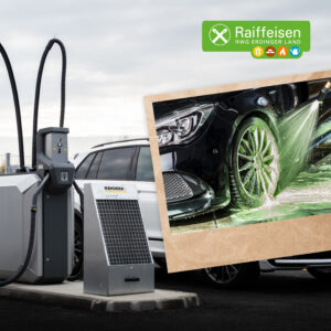 NEUE Technik in der Selbstbedienungs-Waschanlage bei der RWG in Isen