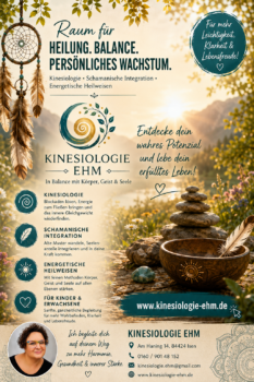 Kinesiologie Ehm: In Balance mit Körper, Geist und Seele 2026-07-06 Sabrina Ehm