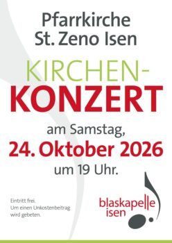 Kirchenkonzert in die Pfarrkirche Flyer_Kirchenkonzert